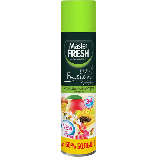 Освежитель воздуха 300 мл "Master FRESH", Королевский десерт 