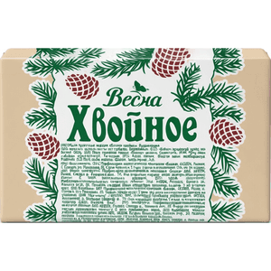 Мыло кусковое 140 г туалетное "Хвойное" Весна