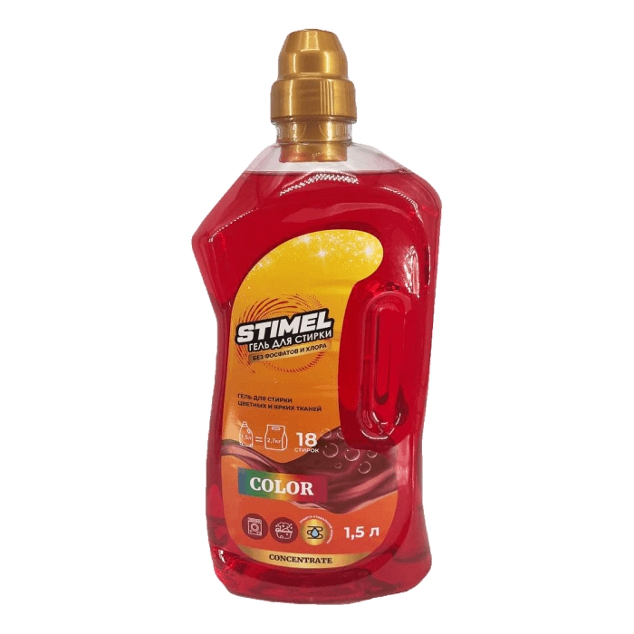 Гель для стирки белья 1,5 л "STIMEL" Color Гель для стирки белья 1,5 л "STIMEL" Color
