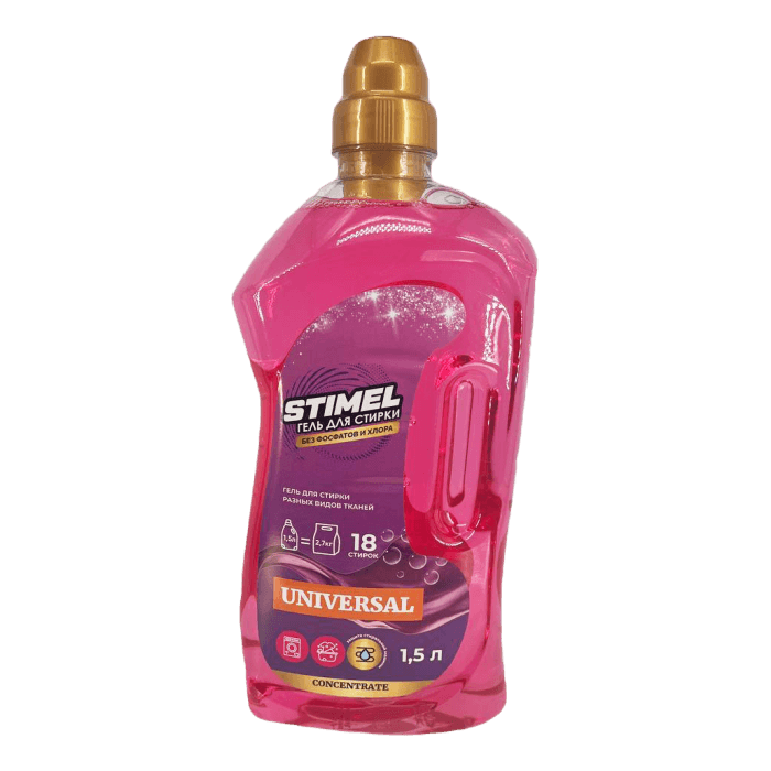Гель для стирки белья 1,5 л "STIMEL" Universal Гель для стирки белья 1,5 л "STIMEL" Universal