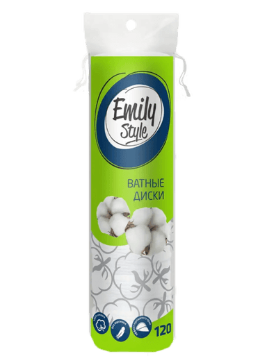 Ватные диски "Emily Style" (120 шт.упак) Ватные диски "Emily Style" (120 шт.упак)